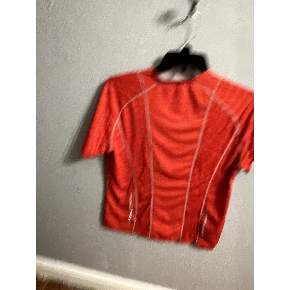 Men's Pullover Red‎ Avalanche Short Sleeve Size Medium Shirt
